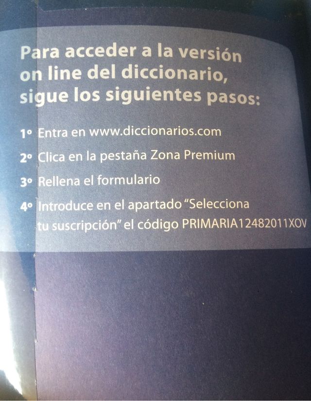 Diccionario primaria español-inglés