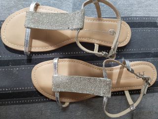 Sandalias Natalia Blanco de segunda mano por 25 EUR en Valladolid en  WALLAPOP
