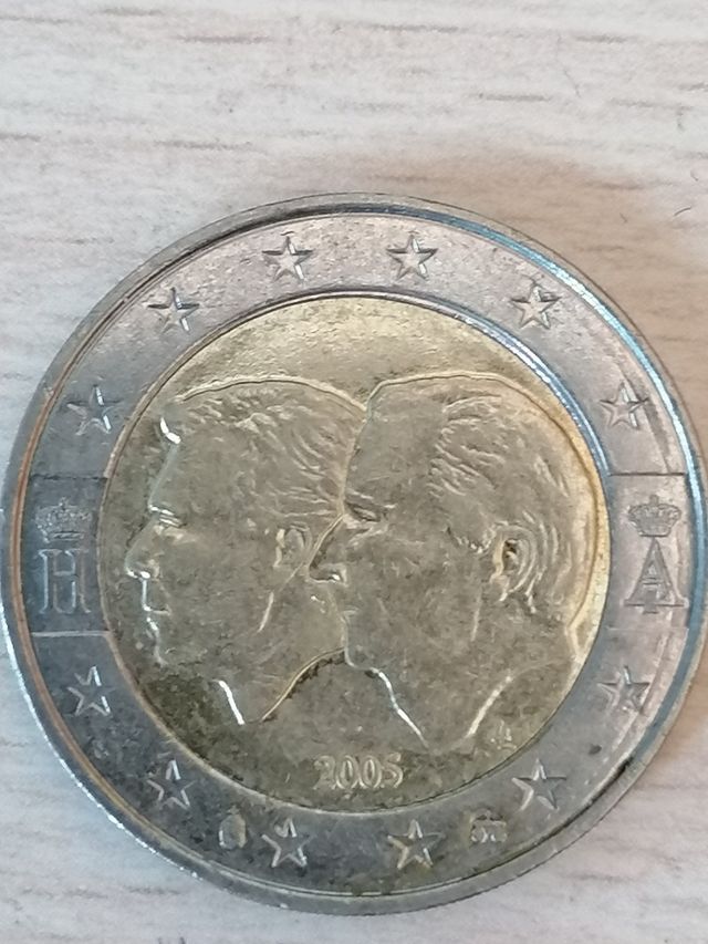 Moneda 2€ Bélgica 2005