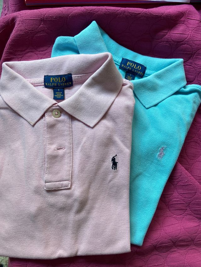 Polos Ralph Lauren niño talla 7