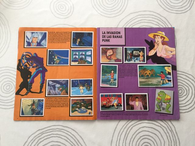 Las Tortugas Ninja Album Cromos Panini 1990