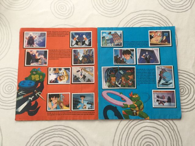 Las Tortugas Ninja Album Cromos Panini 1990