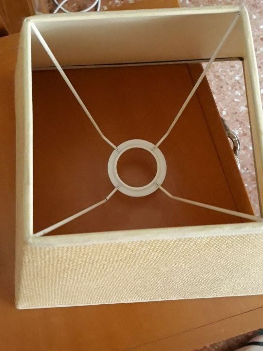 lámpara de mesita de noche (otra cabeza de regalo)