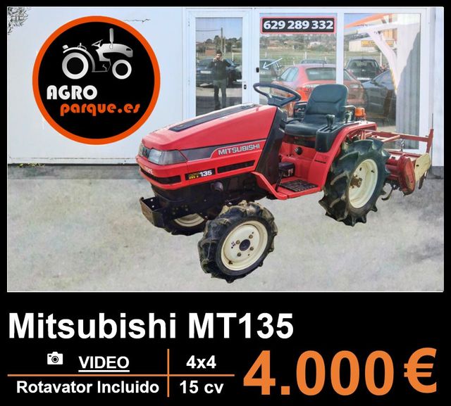 Minitractor Mitsubishi MT 135