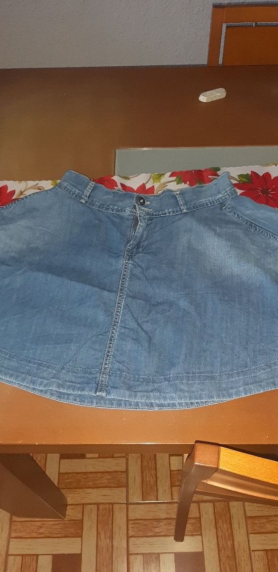 Falda vaqueros
