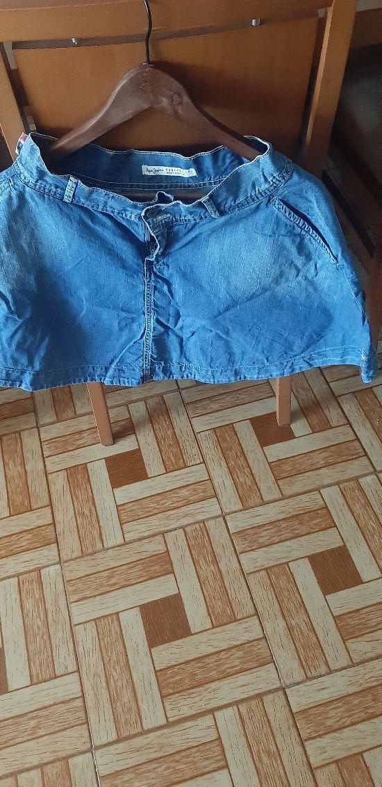 Falda vaqueros