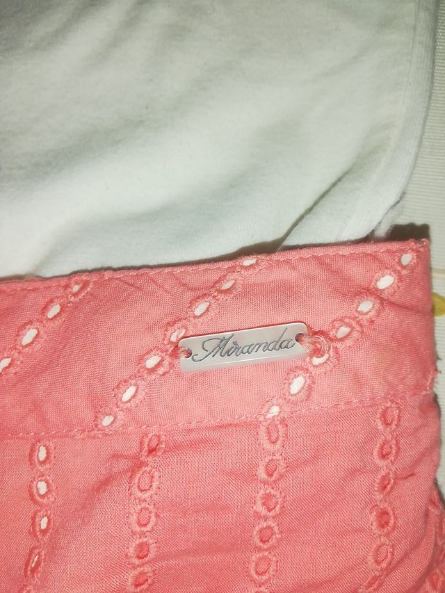 Conjunto camiseta y pantalón corto. Miranda (T. 6)