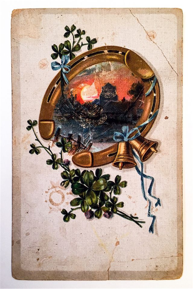 Postales antiguas años 40.