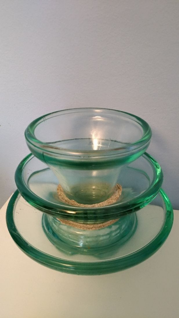 Jícara, aislante eléctrico. Industrial, vintage.