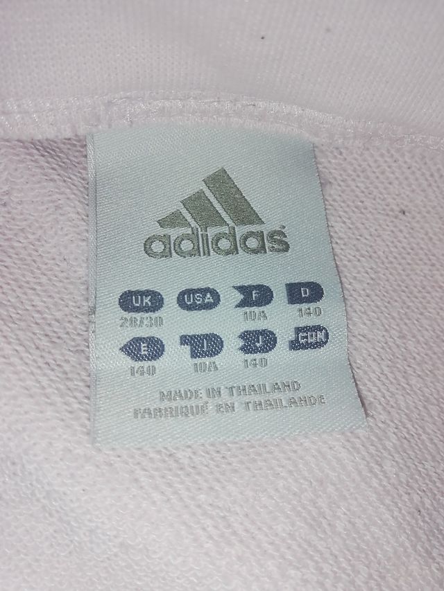 Sudadera rosa palo Adidas. Talla 10.