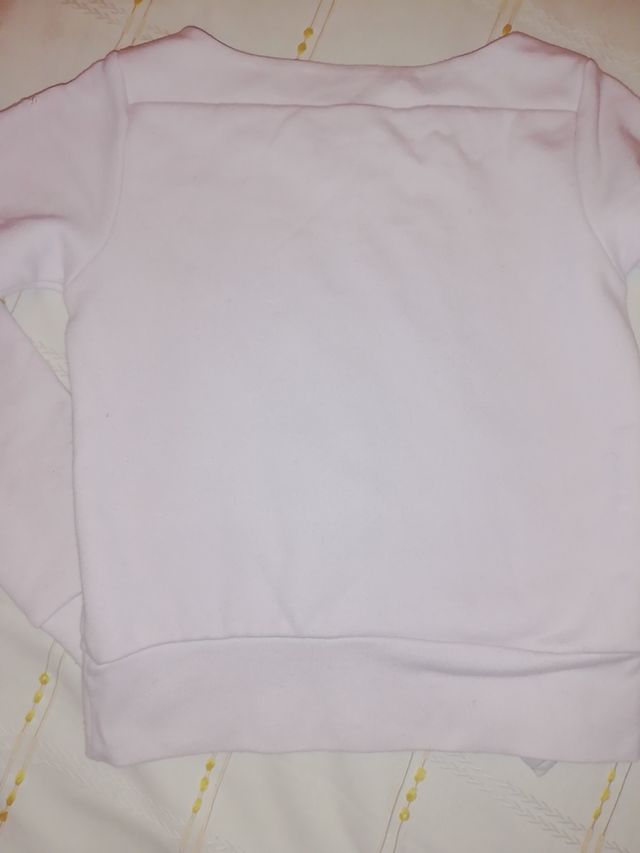 Sudadera rosa palo Adidas. Talla 10.