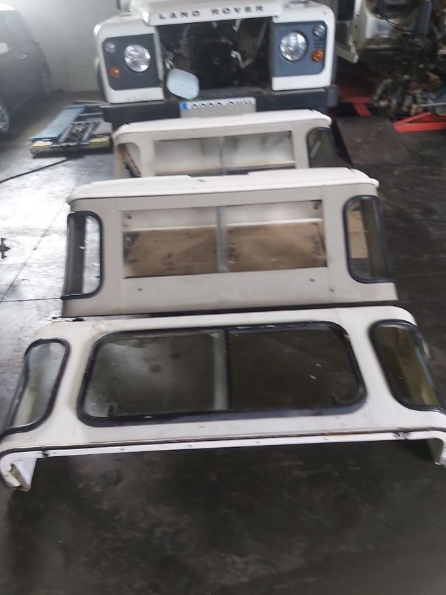 techo cabina pick up land rover Santana defender