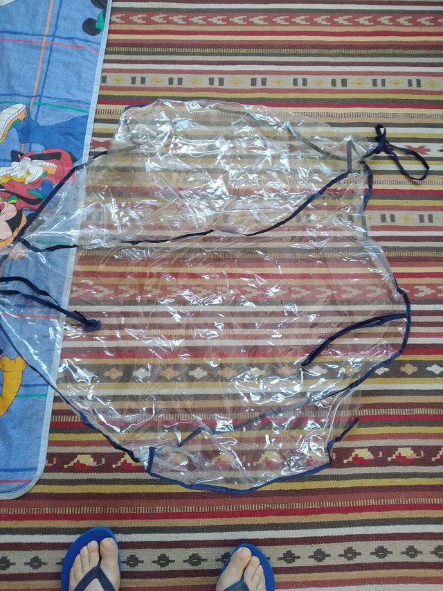 BURBUJA DE LLUVIA PARA CARRITO DE BEBE