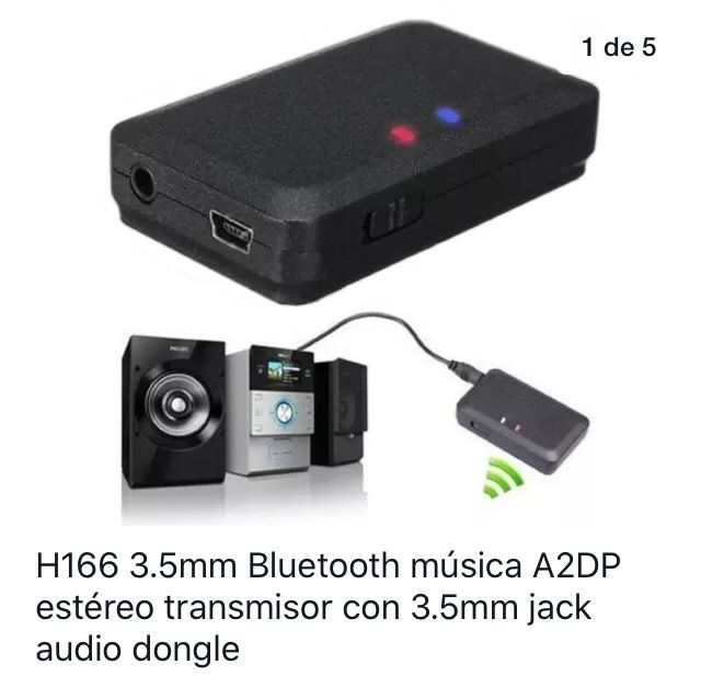 Receptor audio bluetooth