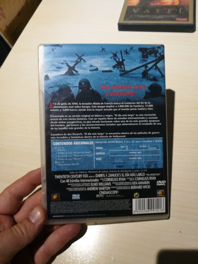 DVD el día más largo