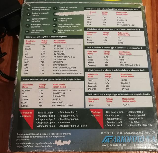 cargador universal "Starblitz"