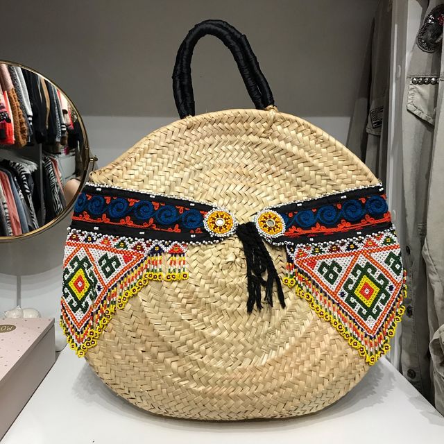 Capazo cesto boho chic