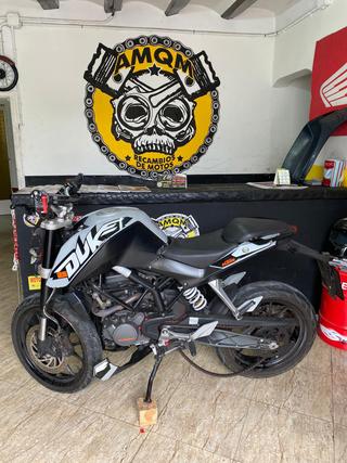 despiece completo ktm duke 125cc