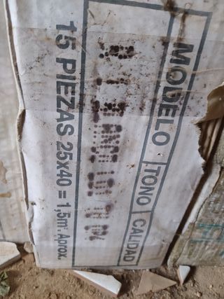 Azulejos blancos de cocina o baño 5 m² de segunda mano por 25 € en