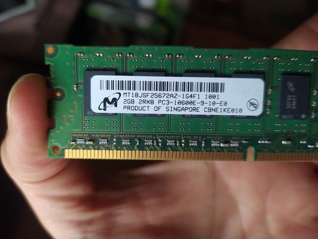 Módulos de memoria RAM DDR3,DDR2, DDR, SDRAM y EDO