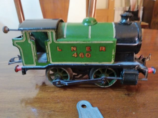 tren Hornby de cuerda, juguete