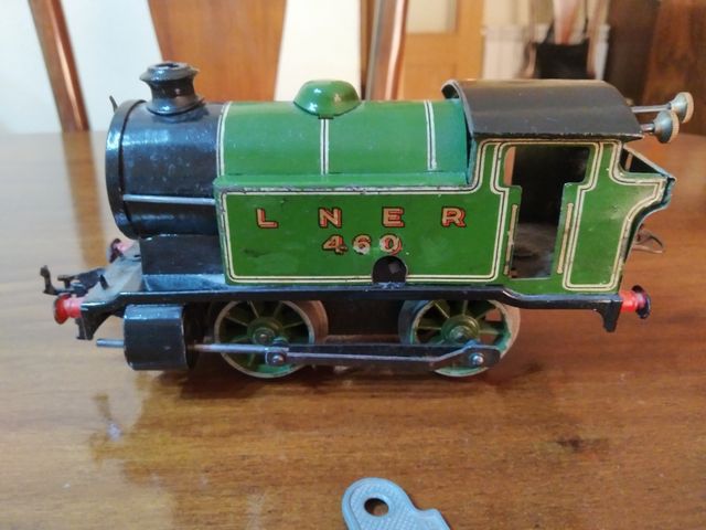 tren Hornby de cuerda, juguete