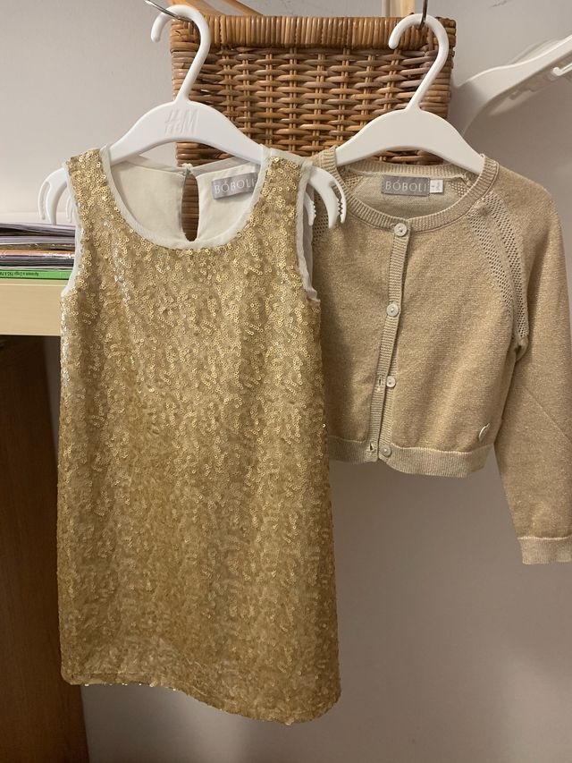 Vestido Boboli + rebeca a juego