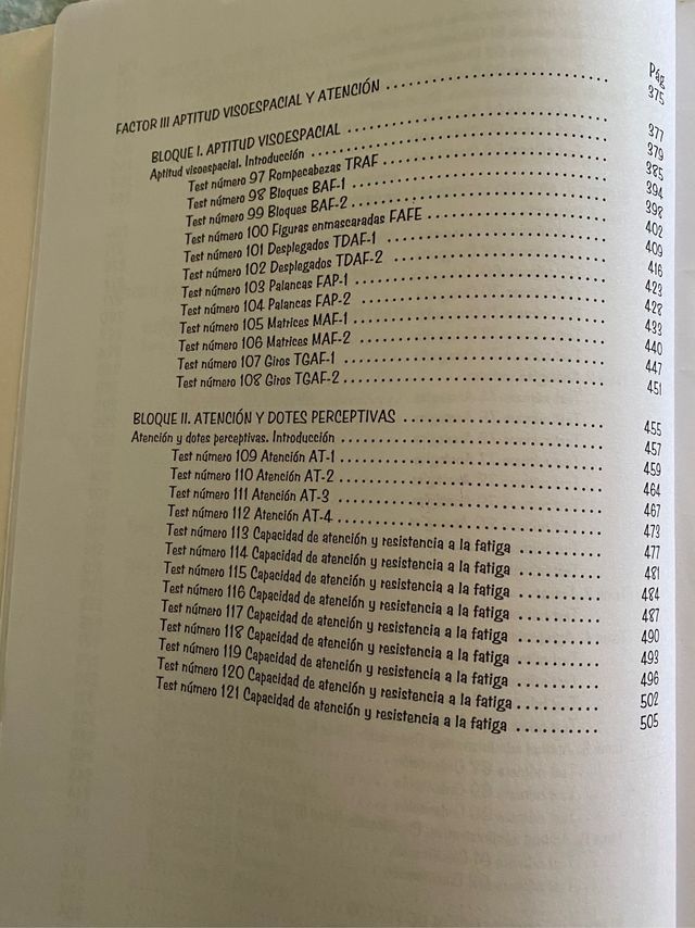 Libro de Psicotécnicos