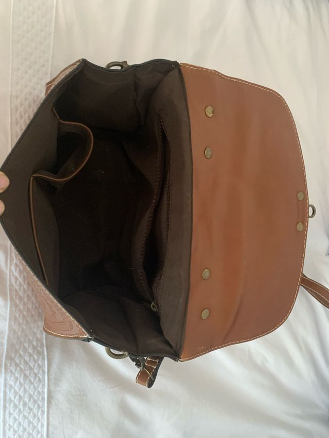 Bolso imitación piel