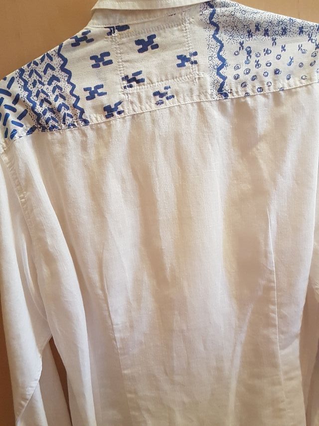 Camisa hombre blanca Desigual M  Mudanza