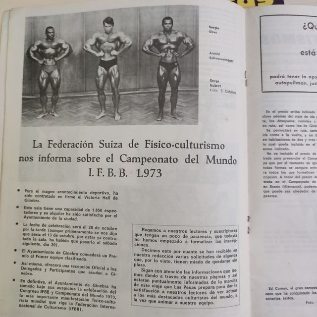 REVISTAS "LAS PESAS" DEL 72,73 y 74