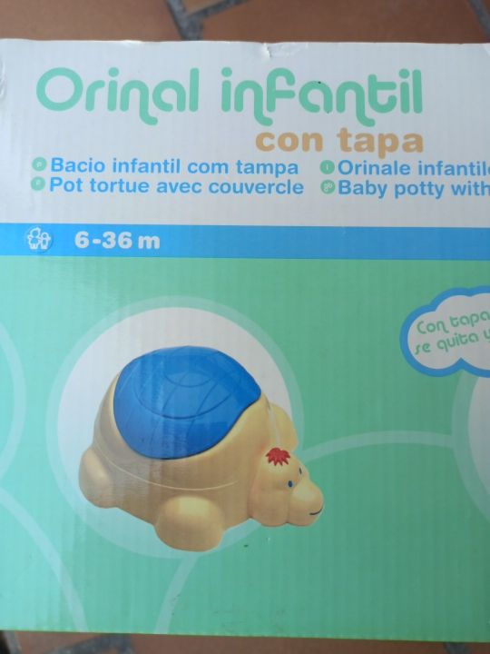 Orinal infantil con tapa Saro 6-36m sin usar