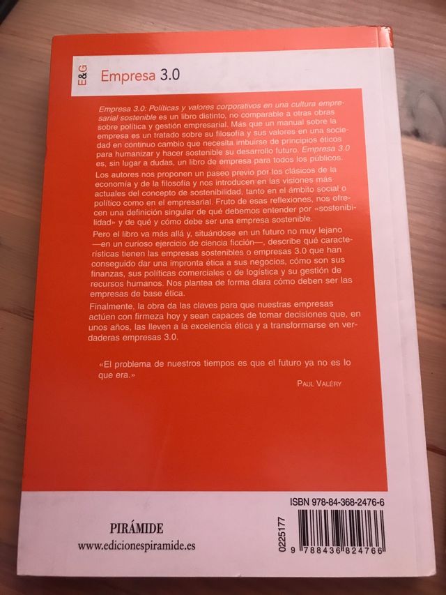 Libro "Empresa 3.0"