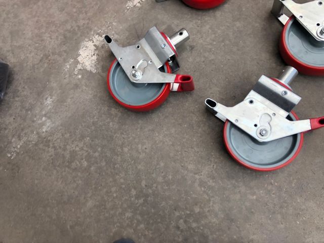 Ruedas de andamios de segunda mano
