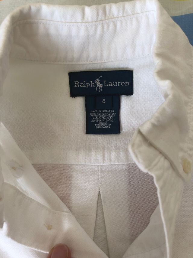 Camisa Oxford blanca Polo Ralph Lauren 8