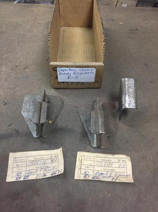 Soportes chasis rueda repuesto Renault 8