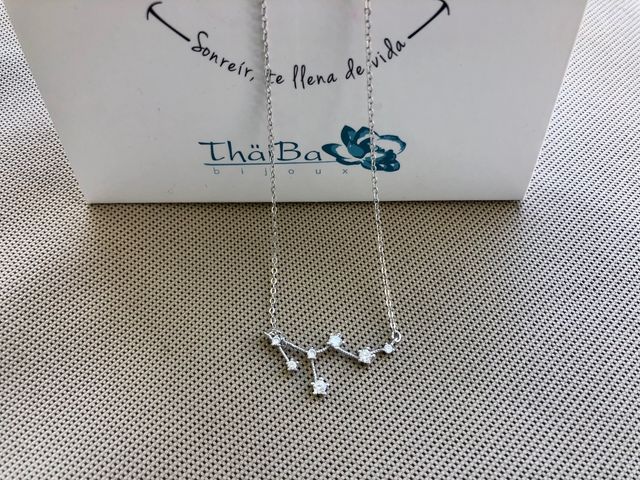 Colgante plata y circonitas