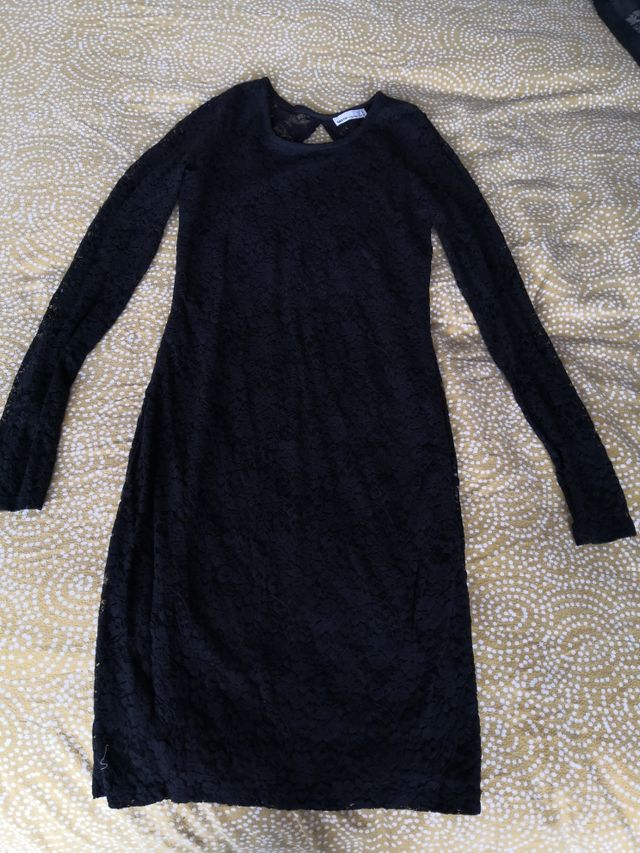 precioso vestido de encaje talla S, usado 1 vez