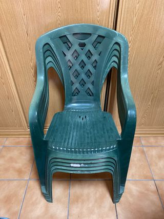 Sillas para el jardín de segunda mano en Madrid en WALLAPOP