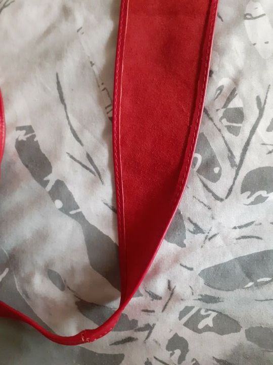 Cinturon rojo vintage