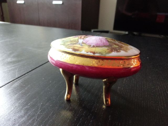 Antiguo joyero porcelana Calaryce