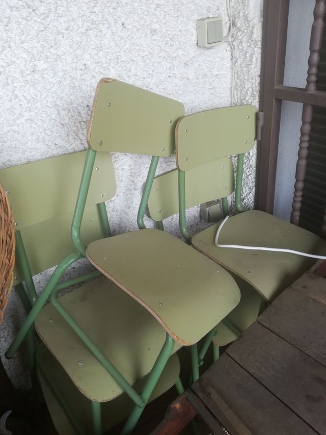 Sillas de colegio segunda mano Sillas de colegio segunda mano