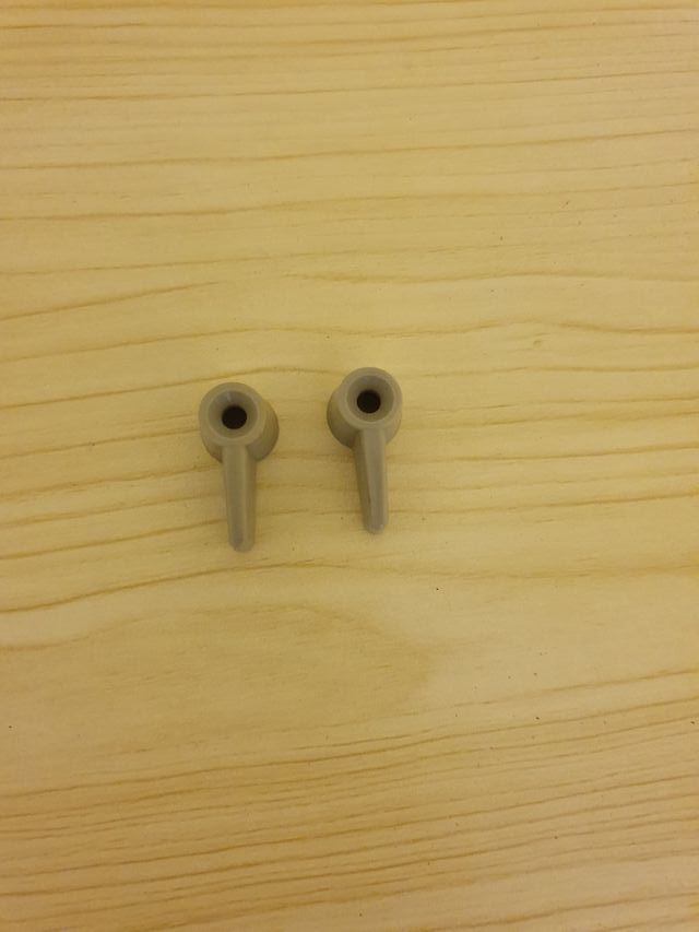 Juego pestillos Seat 600 N o D gris