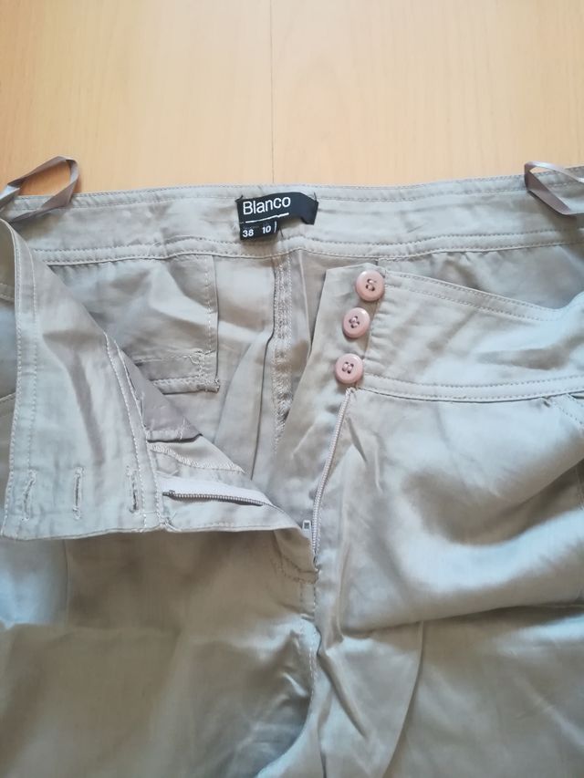 Pantalones finos verano, talla 38