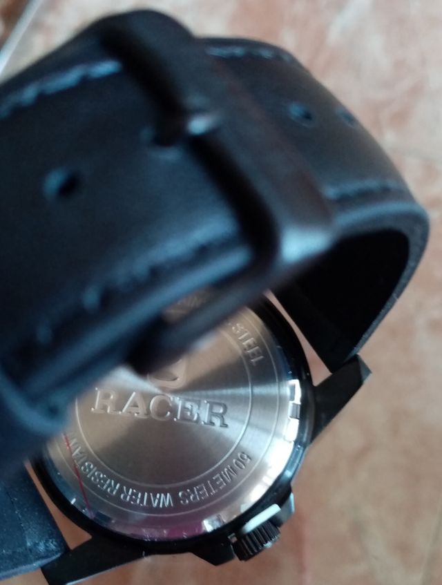 Reloj Caballero Racer Con Doble Correa.