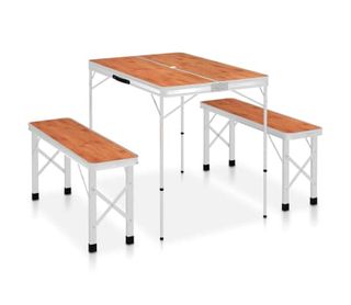 mesa plegable con sillas dentro para camping aki mesa plegable con sillas dentro para camping aki