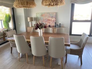 Mesa exclusiva de madera natural suar de segunda mano por 2.400 € en