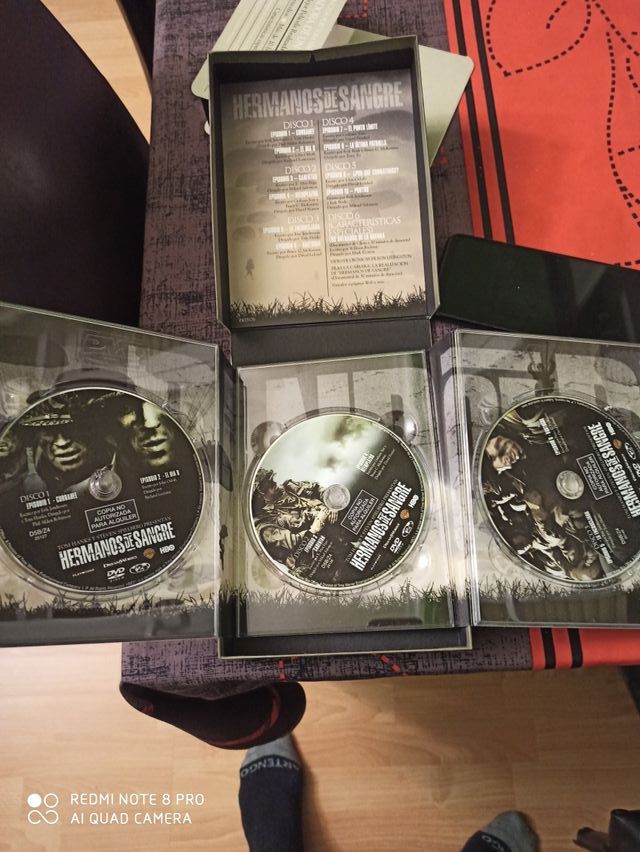 DVD hermanos de sangre
