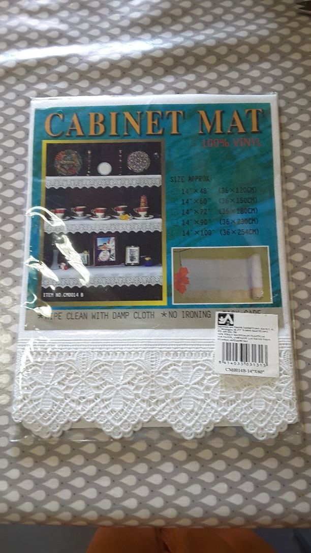 Puntilla vinilica para armario