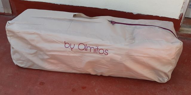 Cuna viaje rosa Olmitos